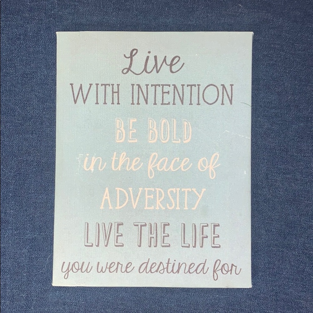 Motivational canvas